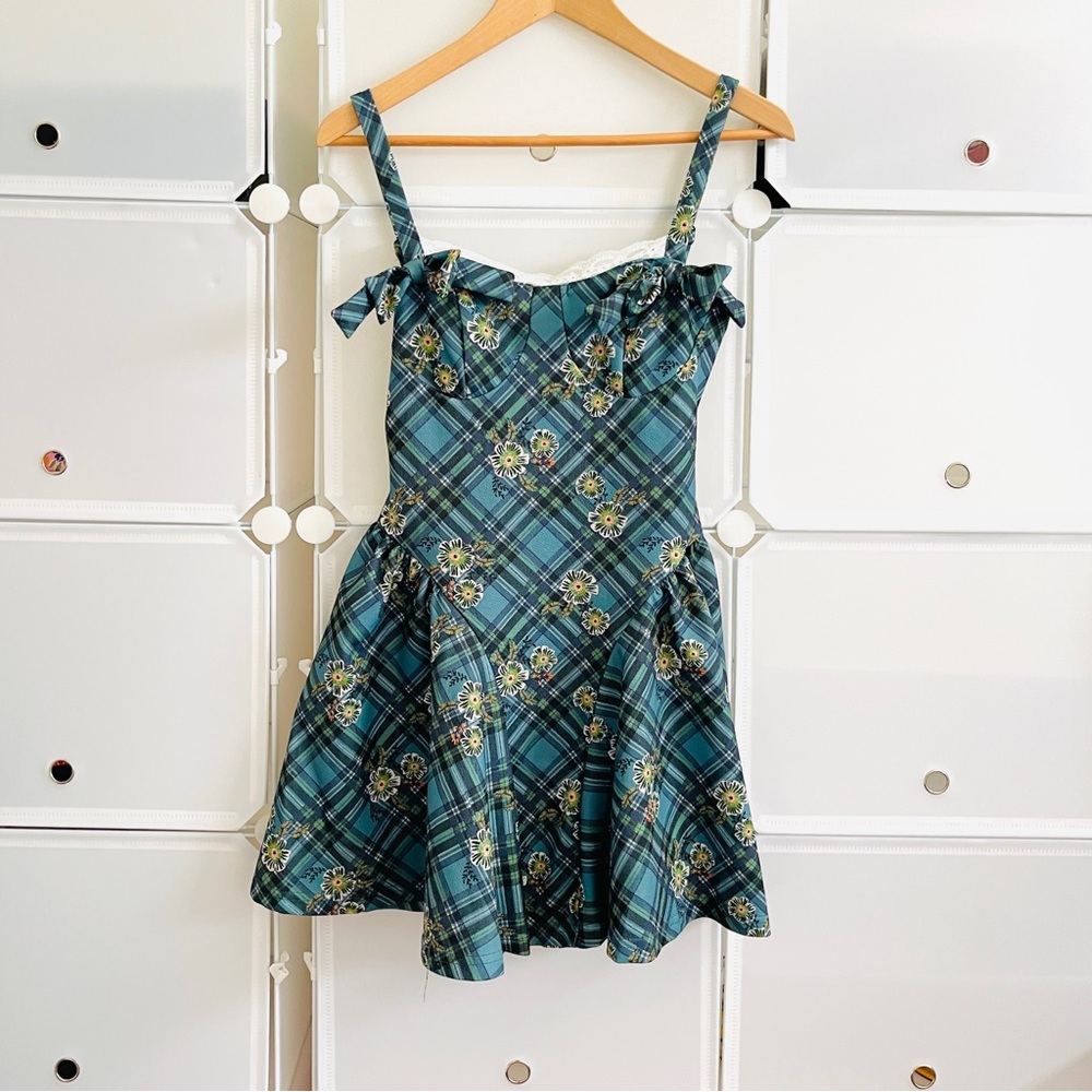 Plaid Mini dress